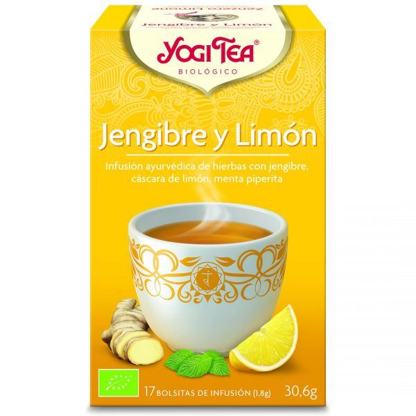 jengibre limón yogi tea